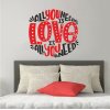 Αυτοκόλλητο Τοίχου - All you need is love Αυτοκόλλητο Τοίχου - All you need is love