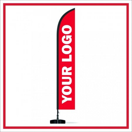 Flying Banner 4.5 Μέτρα (εκτύπωση 70cm x 400cm) Aluminium 1,5mm