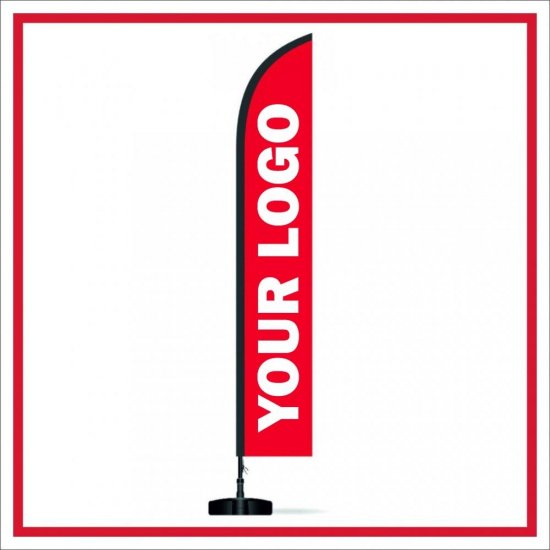 Flying Banner 4.5 Μέτρα (εκτύπωση 70cm x 400cm) Aluminium 1,5mm