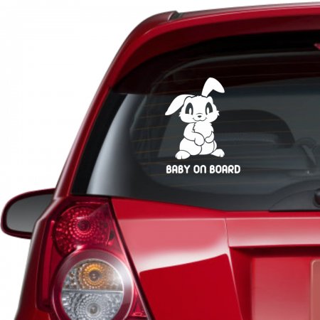 Car Sticker - Baby on board 68