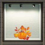 Αυτοκόλλητο Βιτρίνας - Φθινοπωρινό 18