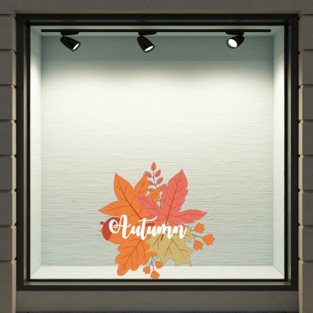 Αυτοκόλλητο Βιτρίνας - Φθινοπωρινό 27 Αυτοκόλλητο Βιτρίνας - Φθινοπωρινό 27