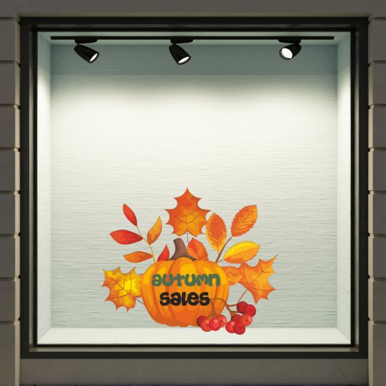 Autumn sale sticker - Sales 18