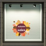 Autumn sale sticker - Sales 20