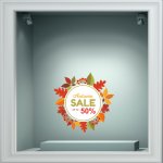 Autumn sale sticker - Sales 21