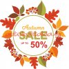 Autumn sale sticker - Sales 21