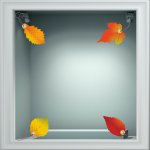 Αυτοκόλλητο βιτρίνας - Φθινοπωρινό 23