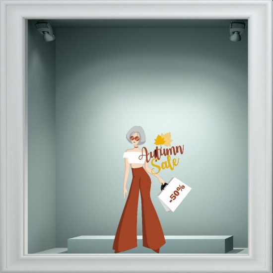 Autumn sale sticker - Sales 25