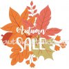 Autumn sale sticker - Sales 27