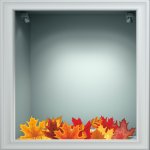 Αυτοκόλλητο φθινοπωρινών εκπτώσεων - Εκπτώσεις 28