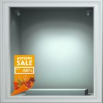 Αυτοκόλλητο βιτρίνας - Εκπτώσεις 38