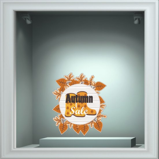 Αυτοκόλλητο βιτρίνας - Εκπτώσεις 42