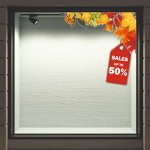 Αυτοκόλλητο βιτρίνας - Εκπτώσεις 44