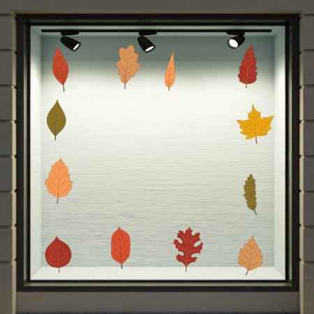 Αυτοκόλλητο βιτρίνας - Φθινοπωρινό 46