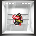 Αυτοκόλλητο Εκπτώσεων - Black Friday 97