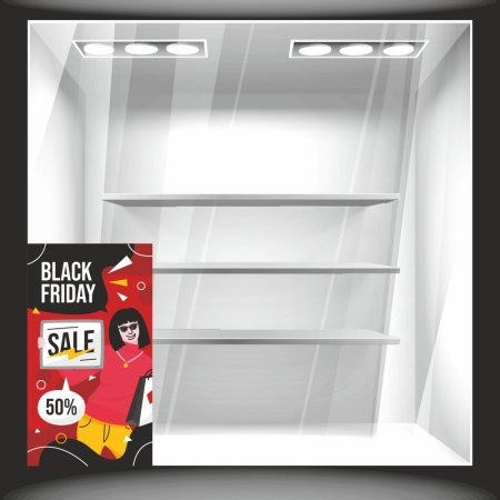 Αυτοκόλλητο Εκπτώσεων - Black Friday 101 Αυτοκόλλητο Εκπτώσεων - Black Friday 101