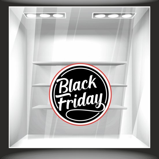 Αυτοκόλλητο Εκπτώσεων - Black Friday 104 Αυτοκόλλητο Εκπτώσεων - Black Friday 104