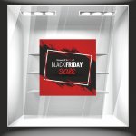 Αυτοκόλλητο Εκπτώσεων - Black Friday 98
