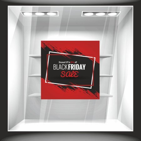 Αυτοκόλλητο Εκπτώσεων - Black Friday 98