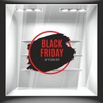Αυτοκόλλητο Εκπτώσεων - Black Friday 87