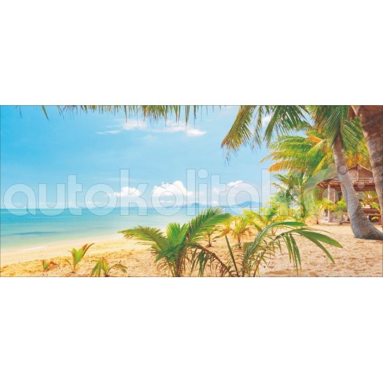 Πίνακας σε καμβά - Εξωτική παραλία Πίνακας σε καμβά - Εξωτική παραλία