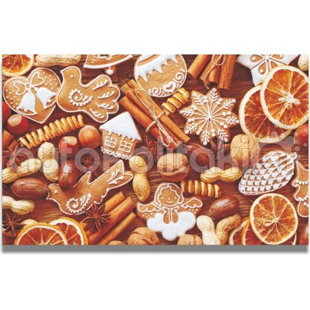 Πίνακας σε καμβά - Μπισκότα και κανέλα