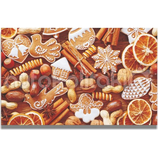Πίνακας σε καμβά - Μπισκότα και κανέλα