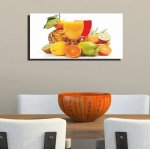 Πίνακας σε καμβά - Χυμοί φρούτων