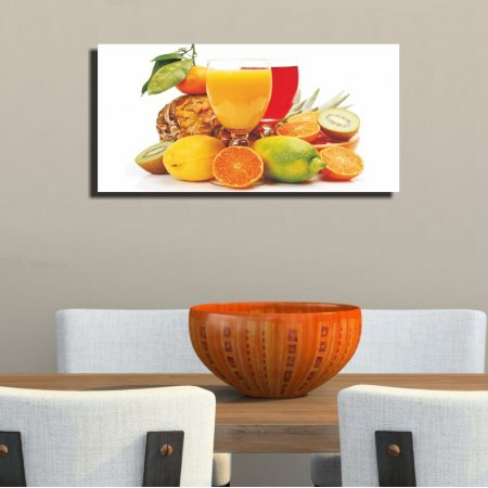 Πίνακας σε καμβά - Χυμοί φρούτων
