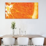 Πίνακας σε καμβά - Καρδιά πορτοκαλιού