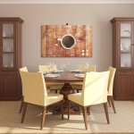 Πίνακας σε καμβά - Καφές και εργασία