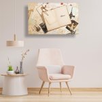 Πίνακας σε καμβά - Καρτ Ποστάλ