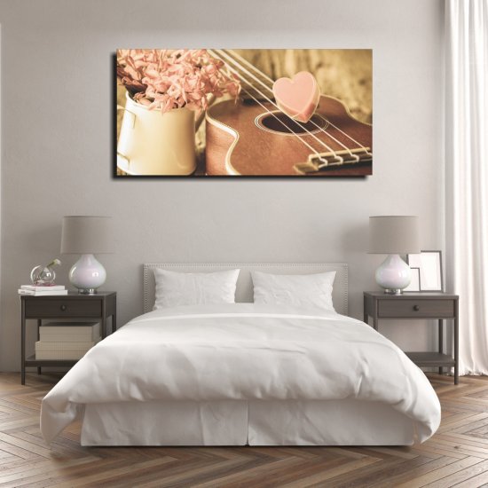 Πίνακας σε καμβά - Κιθάρα αγάπης Πίνακας σε καμβά - Κιθάρα αγάπης