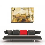 Πίνακας σε καμβά - Μνήμες ταξιδιού