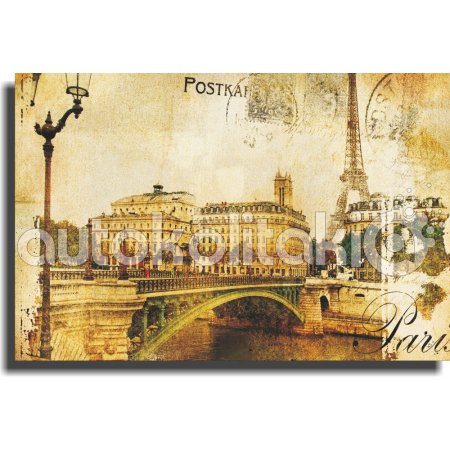 Πίνακας σε καμβά - Μνήμες ταξιδιού