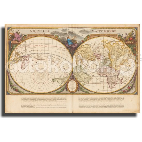 Πίνακας σε καμβά - Υδρόγειος