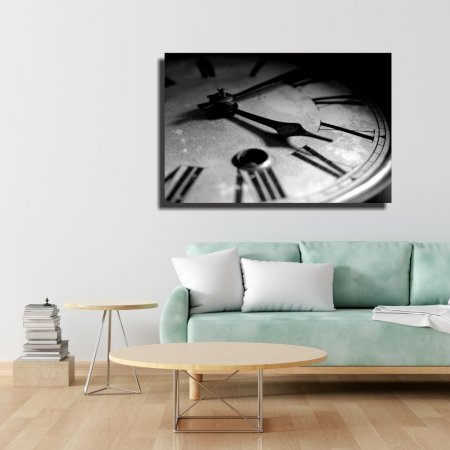 Πίνακας σε καμβά - Ρολόι
