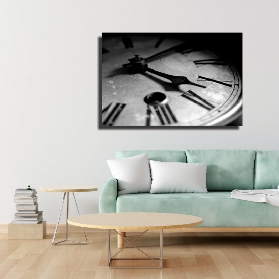 Πίνακας σε καμβά - Ρολόι