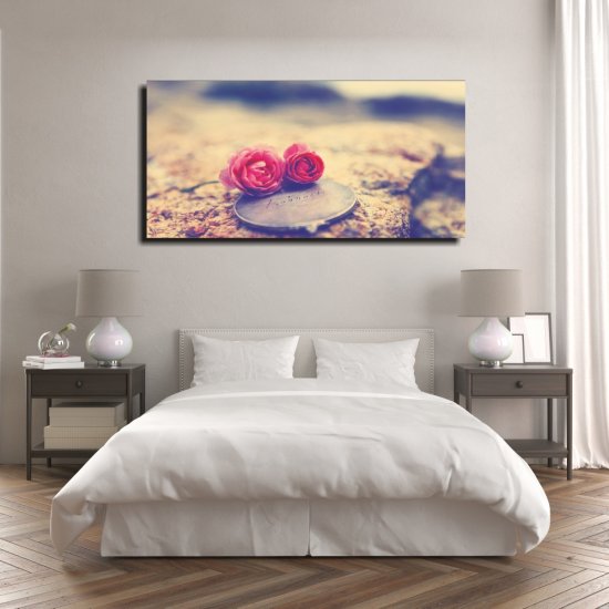 Πίνακας σε καμβά - Τριαντάφυλλα αγάπης