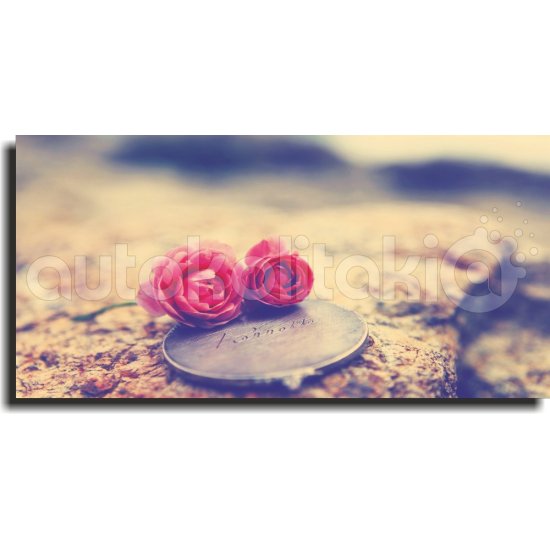 Πίνακας σε καμβά - Τριαντάφυλλα αγάπης