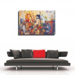 Πίνακας σε καμβά - Έντονα χρώματα