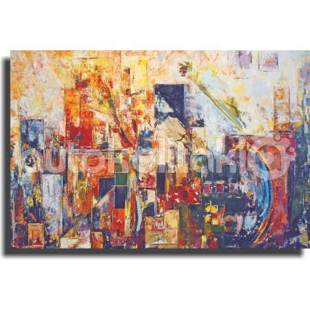 Πίνακας σε καμβά - Έντονα χρώματα