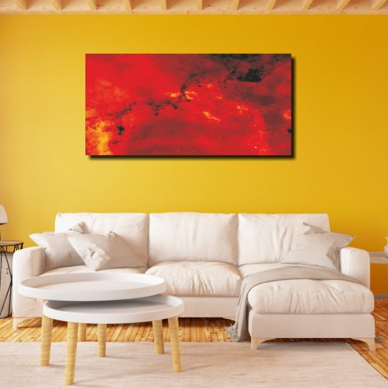 Πίνακας σε καμβά - Κόκκινος ουρανός