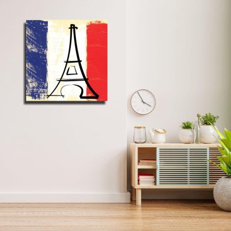 Πίνακας σε καμβά - Πύργος Άιφελ 2