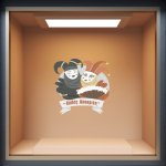 Αποκριάτικο Αυτοκόλλητο - Καλές Αποκριές 15