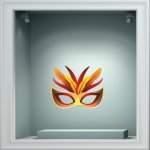 Αποκριάτικο Αυτοκόλλητο - Αποκριάτικο 14