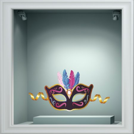 Αποκριάτικο Αυτοκόλλητο - Αποκριάτικο 19