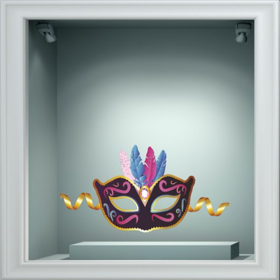 Αποκριάτικο Αυτοκόλλητο - Αποκριάτικο 19