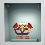 Αποκριάτικο Αυτοκόλλητο - Αποκριάτικο 20