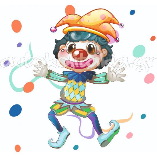 Αποκριάτικο Αυτοκόλλητο - Αποκριάτικο 28